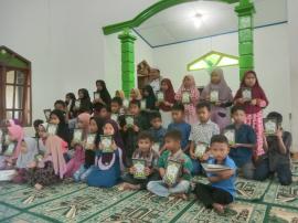 WAKAF AL QUR'AN UNTUK TPA MASJID AL BAROKAH